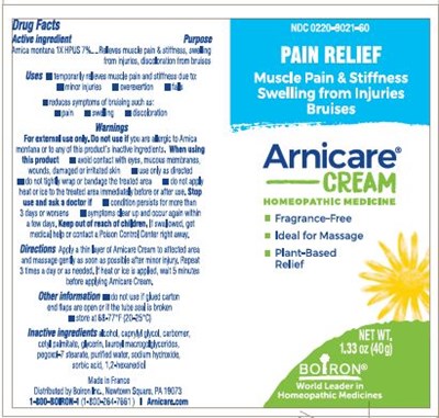 Arnicare Cream 1.33 oz TUL.1FS6 04.2020.jpg label - Arnicare Cream 1.33 oz TUL.1FS6 04.2020